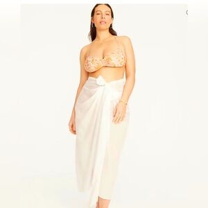 JCrew convertible beach coverup, sarong style. NWT